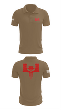 A co 578th BEB 4198260 Short Sleeve Performance Polo - 7