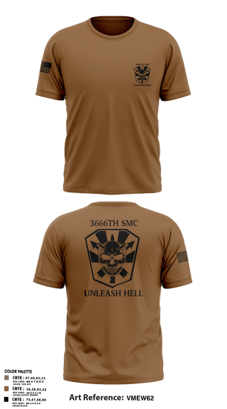 Short Sleeve Performance Shirt, 3666 Support Maintenance Company, , Teamtime, Team time, sublimation, custom sports apparel, team uniforms, spirit wear, spiritwear, sports uniforms, custom shirts, team store, custom team store, fundraiser sports, apparel fundraiser