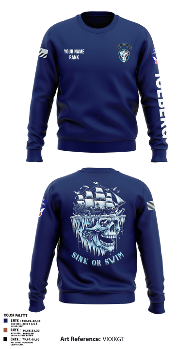 HQ, 95th CM CO 75493136 Crew Neck Sweatshirt - 4