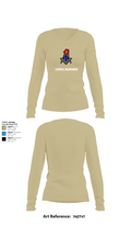 Zenobia marksmen Women's Long Sleeve V-neck Shirt - 37