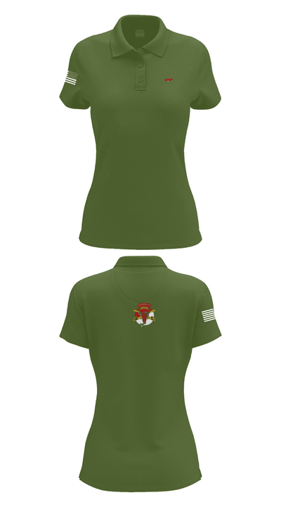 1/113 CAV B-Troop 83945490 Women's Short Sleeve Performance Polo  - 55