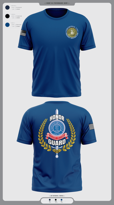 Twu Local 100 Ceremonial Unit & Honor Guard 29961130 Old School Cotton Feel Shirt - 3