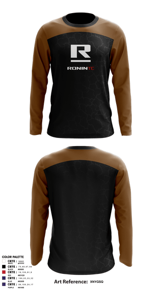 Long Sleeve Rash Guard Shirt, Ronin TC, , Teamtime, Team time, sublimation, custom sports apparel, team uniforms, spirit wear, spiritwear, sports uniforms, custom shirts, team store, custom team store, fundraiser sports, apparel fundraiser