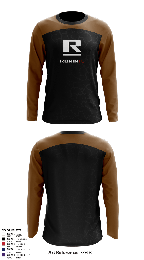 Long Sleeve Rash Guard Shirt, Ronin TC, , Teamtime, Team time, sublimation, custom sports apparel, team uniforms, spirit wear, spiritwear, sports uniforms, custom shirts, team store, custom team store, fundraiser sports, apparel fundraiser
