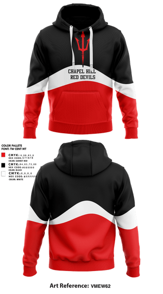 Hoodie, Chapel Hill Red Devils, Track & Field, Teamtime, Team time, sublimation, custom sports apparel, team uniforms, spirit wear, spiritwear, sports uniforms, custom shirts, team store, custom team store, fundraiser sports, apparel fundraiser