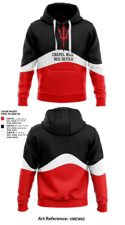 Hoodie, Chapel Hill Red Devils, Track & Field, Teamtime, Team time, sublimation, custom sports apparel, team uniforms, spirit wear, spiritwear, sports uniforms, custom shirts, team store, custom team store, fundraiser sports, apparel fundraiser