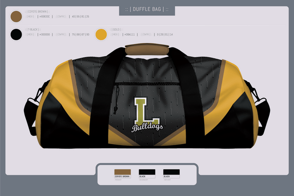 Duffle Bag, Lithonia High School Soccer, Women's Soccer, Teamtime, Team time, sublimation, custom sports apparel, team uniforms, spirit wear, spiritwear, sports uniforms, custom shirts, team store, custom team store, fundraiser sports, apparel fundraiser