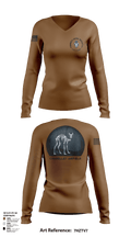 1-112 INF Assassins 67771433 Women's Long Sleeve V-neck Shirt - 112