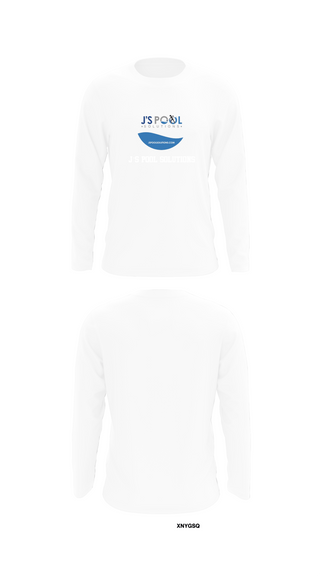 Long Sleeve Performance Shirt, J’s Pool Solutions, , Teamtime, Team time, sublimation, custom sports apparel, team uniforms, spirit wear, spiritwear, sports uniforms, custom shirts, team store, custom team store, fundraiser sports, apparel fundraiser