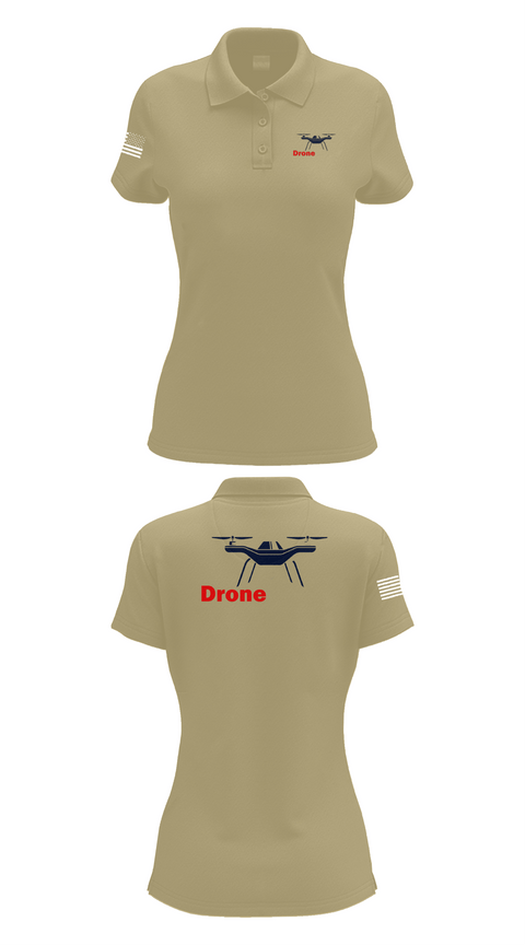 Womens Short Sleeve Performance Polo, DRONE RECON, , Teamtime, Team time, sublimation, custom sports apparel, team uniforms, spirit wear, spiritwear, sports uniforms, custom shirts, team store, custom team store, fundraiser sports, apparel fundraiser