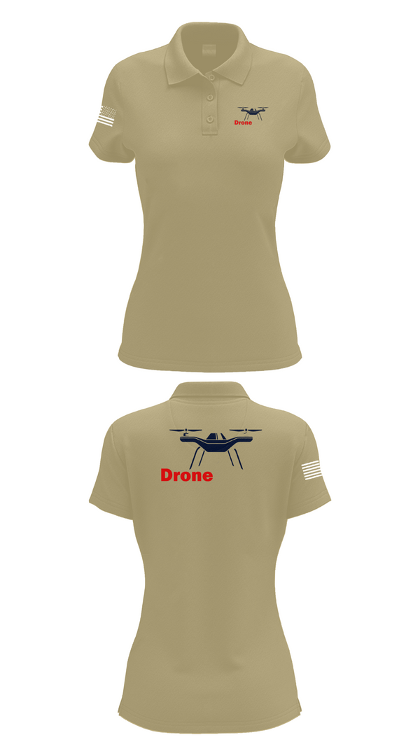 Womens Short Sleeve Performance Polo, DRONE RECON, , Teamtime, Team time, sublimation, custom sports apparel, team uniforms, spirit wear, spiritwear, sports uniforms, custom shirts, team store, custom team store, fundraiser sports, apparel fundraiser