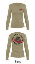 261st BSC CAVEMAN PLT 28746409 Women's Long Sleeve V-neck Shirt - 97