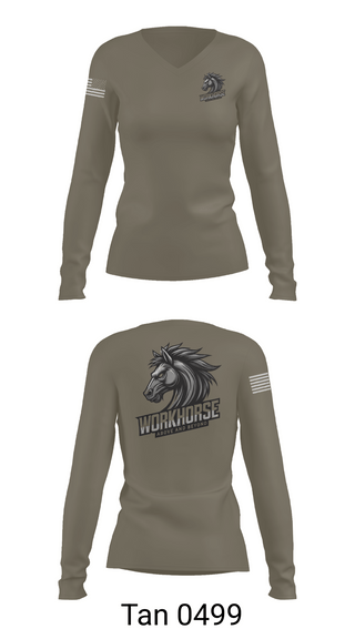 Womens Long Sleeve Vneck Shirt, 224th MI, Army, Teamtime, Team time, sublimation, custom sports apparel, team uniforms, spirit wear, spiritwear, sports uniforms, custom shirts, team store, custom team store, fundraiser sports, apparel fundraiser