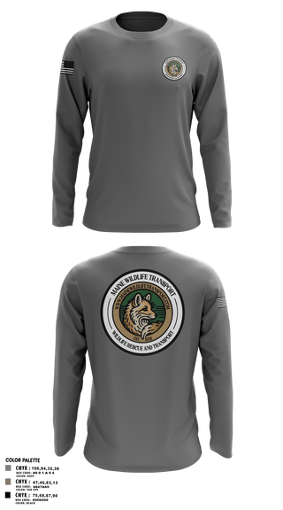 Long Sleeve Performance Shirt, Maine Wildlife Transport, , Teamtime, Team time, sublimation, custom sports apparel, team uniforms, spirit wear, spiritwear, sports uniforms, custom shirts, team store, custom team store, fundraiser sports, apparel fundraiser