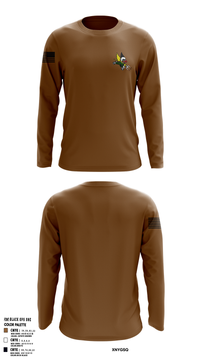 124th ATKS 33419256 Long Sleeve Performance Shirt 103