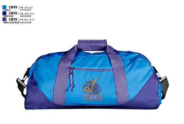 Duffle Bag, ST. THOMAS MORE, Tennis, Teamtime, Team time, sublimation, custom sports apparel, team uniforms, spirit wear, spiritwear, sports uniforms, custom shirts, team store, custom team store, fundraiser sports, apparel fundraiser