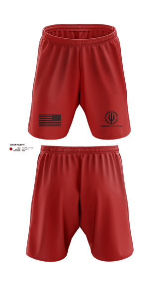 Athletic Shorts With Pockets, Junior Guards USA, Swimming, Teamtime, Team time, sublimation, custom sports apparel, team uniforms, spirit wear, spiritwear, sports uniforms, custom shirts, team store, custom team store, fundraiser sports, apparel fundraiser