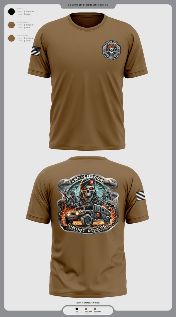 Short Sleeve Performance Shirt, Ghost Riders, , Teamtime, Team time, sublimation, custom sports apparel, team uniforms, spirit wear, spiritwear, sports uniforms, custom shirts, team store, custom team store, fundraiser sports, apparel fundraiser