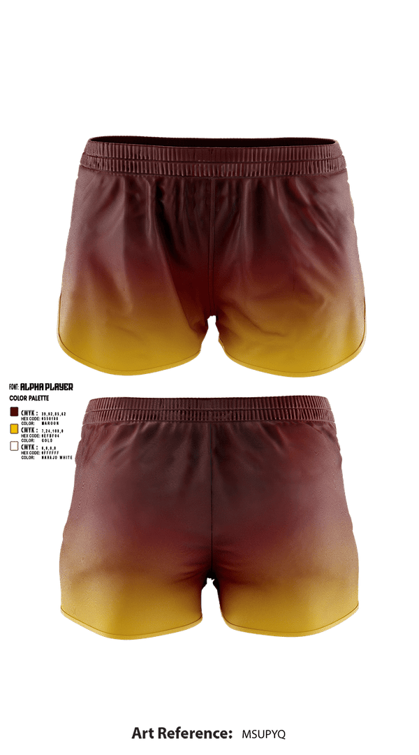 Womens Shorts, West Tampa spartans, , Teamtime, Team time, sublimation, custom sports apparel, team uniforms, spirit wear, spiritwear, sports uniforms, custom shirts, team store, custom team store, fundraiser sports, apparel fundraiser