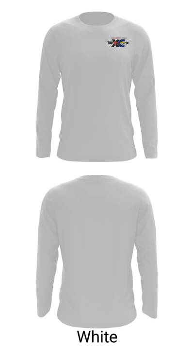 Forreston High School Track and Field 13556673 Long Sleeve Performance Shirt 7