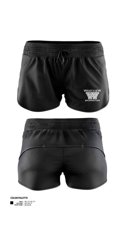 Westview Badminton 28990592 Women's Shorts - 1