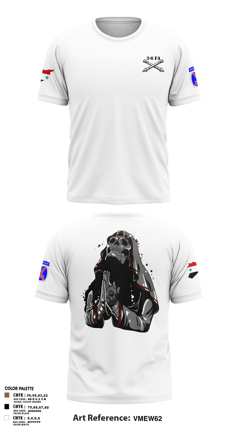 Short Sleeve Performance Shirt, 3-6 FA, Army, Teamtime, Team time, sublimation, custom sports apparel, team uniforms, spirit wear, spiritwear, sports uniforms, custom shirts, team store, custom team store, fundraiser sports, apparel fundraiser