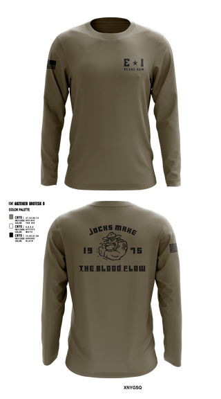 Long Sleeve Performance Shirt, E-1 Jocks D1, , Teamtime, Team time, sublimation, custom sports apparel, team uniforms, spirit wear, spiritwear, sports uniforms, custom shirts, team store, custom team store, fundraiser sports, apparel fundraiser