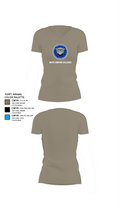 Bravo Company Bulldogs 26926733 Women's Short Sleeve V-neck Shirt - 64