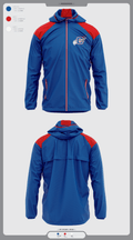 Cleveland Blue Raiders 65341867 Windbreaker - 1