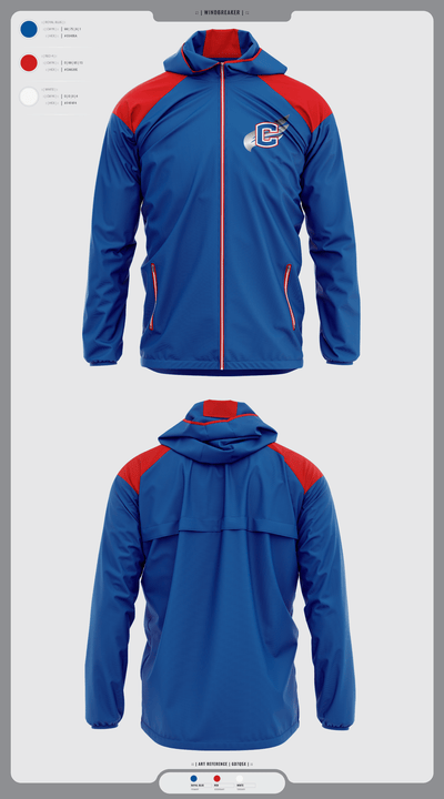 Cleveland Blue Raiders 65341867 Windbreaker - 1