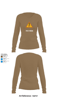FOX 2-55ADA 481979 Women's Long Sleeve V-neck Shirt - 2