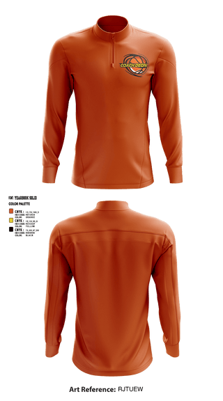 Quarter Zip Jacket, Coach Deon Fundamental Youth Basketball Training, Men's Basketball, Teamtime, Team time, sublimation, custom sports apparel, team uniforms, spirit wear, spiritwear, sports uniforms, custom shirts, team store, custom team store, fundraiser sports, apparel fundraiser