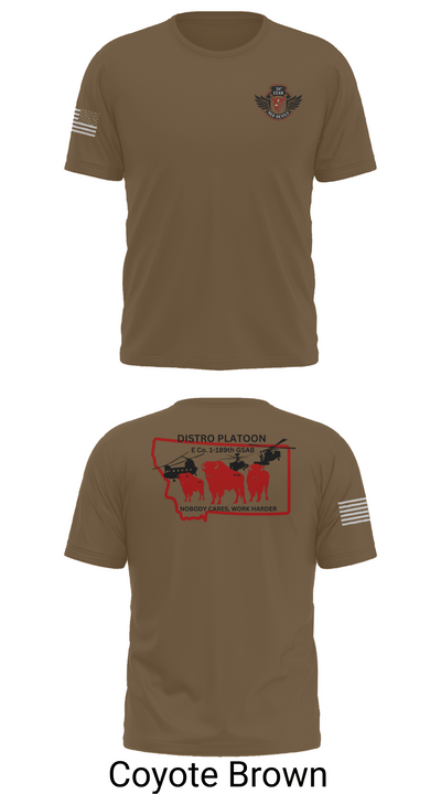 E co. 1-189th 4920111 Short Sleeve Performance Shirt - 15