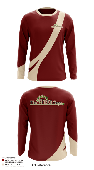 Long Sleeve Performance Shirt, The tree guys, , Teamtime, Team time, sublimation, custom sports apparel, team uniforms, spirit wear, spiritwear, sports uniforms, custom shirts, team store, custom team store, fundraiser sports, apparel fundraiser
