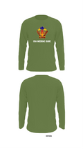 USA MEDDAC KAHC 77066596 Long Sleeve Performance Shirt 52