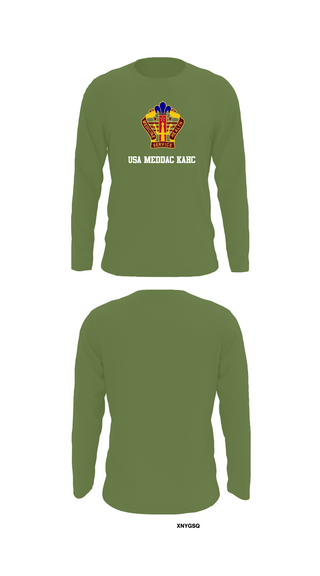 Long Sleeve Performance Shirt, USA MEDDAC KAHC, Army, Teamtime, Team time, sublimation, custom sports apparel, team uniforms, spirit wear, spiritwear, sports uniforms, custom shirts, team store, custom team store, fundraiser sports, apparel fundraiser