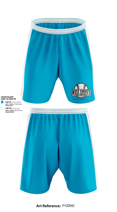 WCSA Athletic Shorts With Pockets - 2