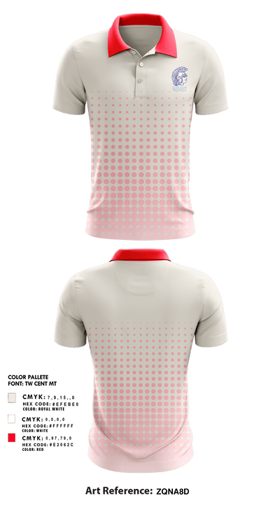 Blind Brook Volleyball 2073245 Short Sleeve Performance Polo - 1
