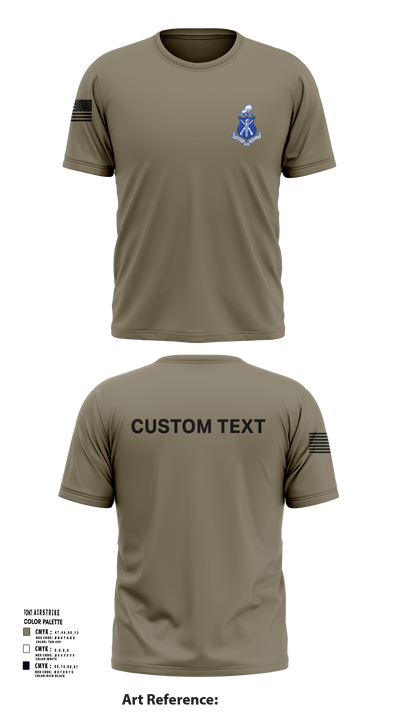Pershing Rifles Kilo 8 88766737 Short Sleeve Performance Shirt - 107