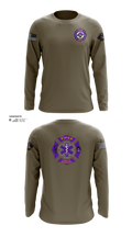 Piper High School Public Services Academy 74445509 Long Sleeve Performance Shirt 2