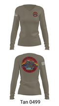 Distribution Management Instructional Company 92076770 Women's Long Sleeve V-neck Shirt - 77
