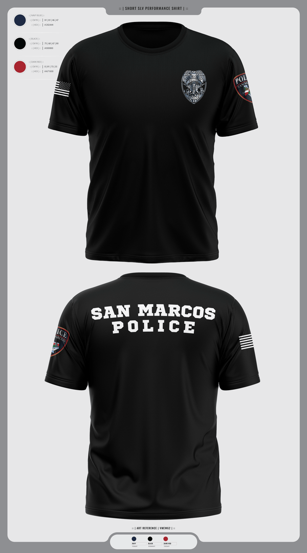 Old School Cotton Feel Shirt, San marcos police - field force, Police, Teamtime, Team time, sublimation, custom sports apparel, team uniforms, spirit wear, spiritwear, sports uniforms, custom shirts, team store, custom team store, fundraiser sports, apparel fundraiser