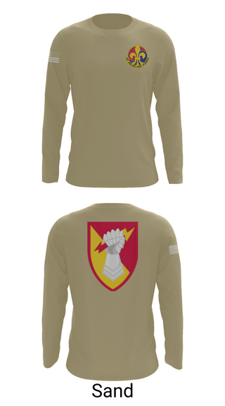 Long Sleeve Performance Shirt, 38th ADA BDE, Army, Teamtime, Team time, sublimation, custom sports apparel, team uniforms, spirit wear, spiritwear, sports uniforms, custom shirts, team store, custom team store, fundraiser sports, apparel fundraiser