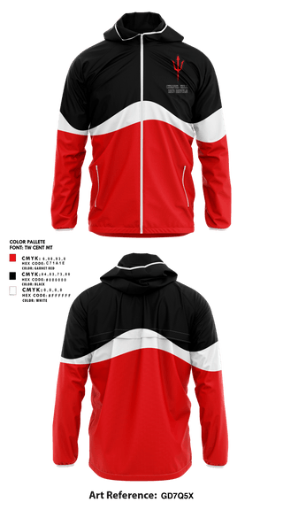 Windbreaker, Chapel Hill Red Devils, Track & Field, Teamtime, Team time, sublimation, custom sports apparel, team uniforms, spirit wear, spiritwear, sports uniforms, custom shirts, team store, custom team store, fundraiser sports, apparel fundraiser