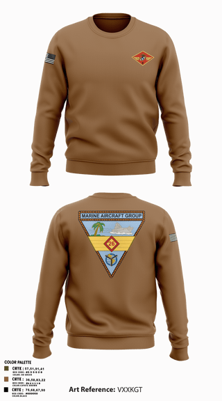 Crew Neck Sweatshirt, 2nd MAW, , Teamtime, Team time, sublimation, custom sports apparel, team uniforms, spirit wear, spiritwear, sports uniforms, custom shirts, team store, custom team store, fundraiser sports, apparel fundraiser