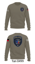 Cypress- Fairbanks ISD Police Department 56419862 Crew Neck Sweatshirt - 62