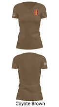 197th field artillery brigade 46187100 Women's Short Sleeve V-neck Shirt - 8
