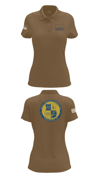 Womens Short Sleeve Performance Polo, Naval Research Lab, , Teamtime, Team time, sublimation, custom sports apparel, team uniforms, spirit wear, spiritwear, sports uniforms, custom shirts, team store, custom team store, fundraiser sports, apparel fundraiser