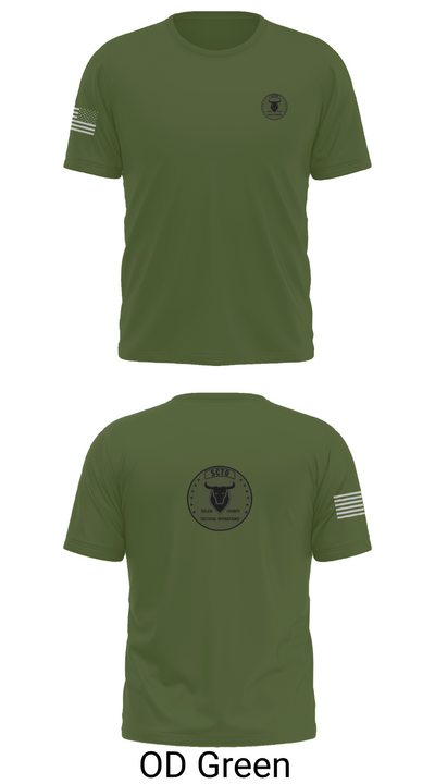Salem County Tactical Operations 23113534 Short Sleeve Performance Shirt - 53