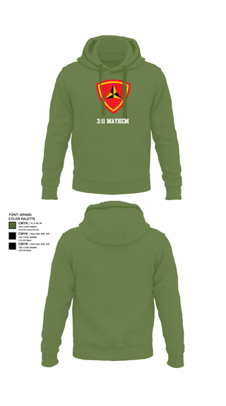 Hoodie, 3/11 Mayhem, , Teamtime, Team time, sublimation, custom sports apparel, team uniforms, spirit wear, spiritwear, sports uniforms, custom shirts, team store, custom team store, fundraiser sports, apparel fundraiser